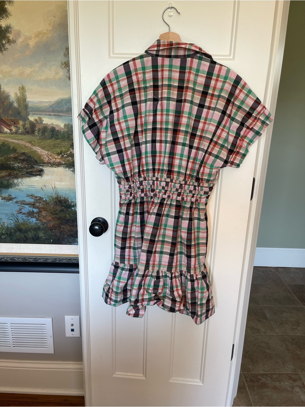 Anthropologie The Somerset Plaid Mini Dress - Picture 5 of 6